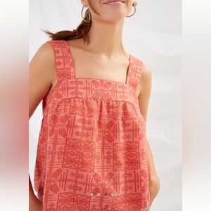 Anthropologie Embroidered Tank